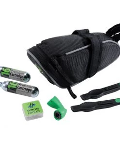 Genuine Innovations Tire Repair & Inflation Seat Bag | Pumps & CO2 Cartridges