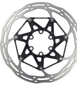 SRAM Rotor Centerline 2 Piece CenterLock 140mm Black Rounded 2019 | Brake Rotors