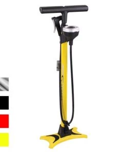 Serfas Fp-200 Floor Pump W/Simple Valve - Yellow | Floor Pumps