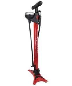 Serfas Fp-200 Floor Pump W/Simple Valve - Red | Floor Pumps